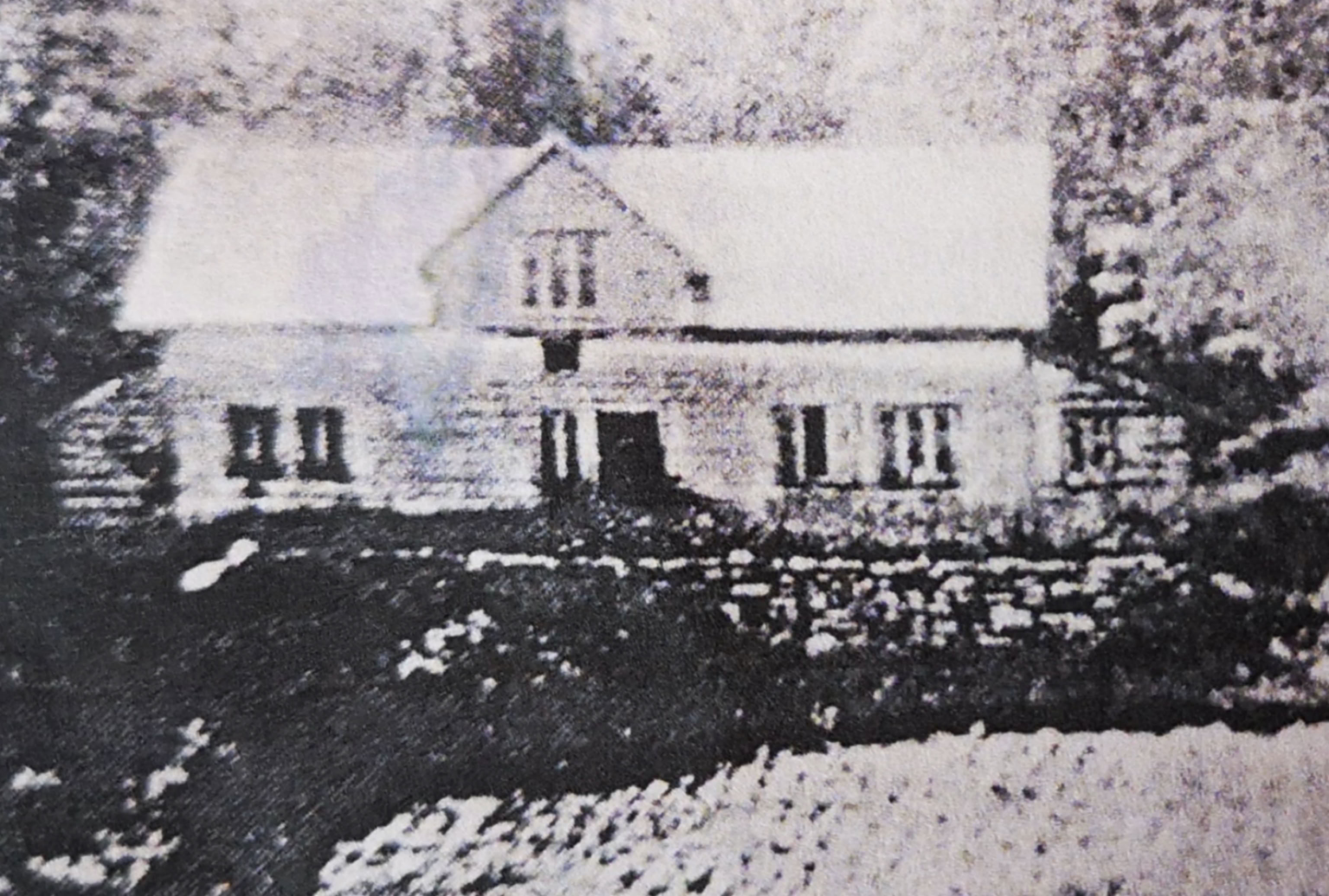 Det eldste biletet som finns av huset på Tirevoll